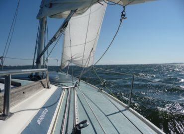 Segelyacht vor Rügen